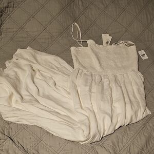 Z Supply Bayside Linen Maxi Dress